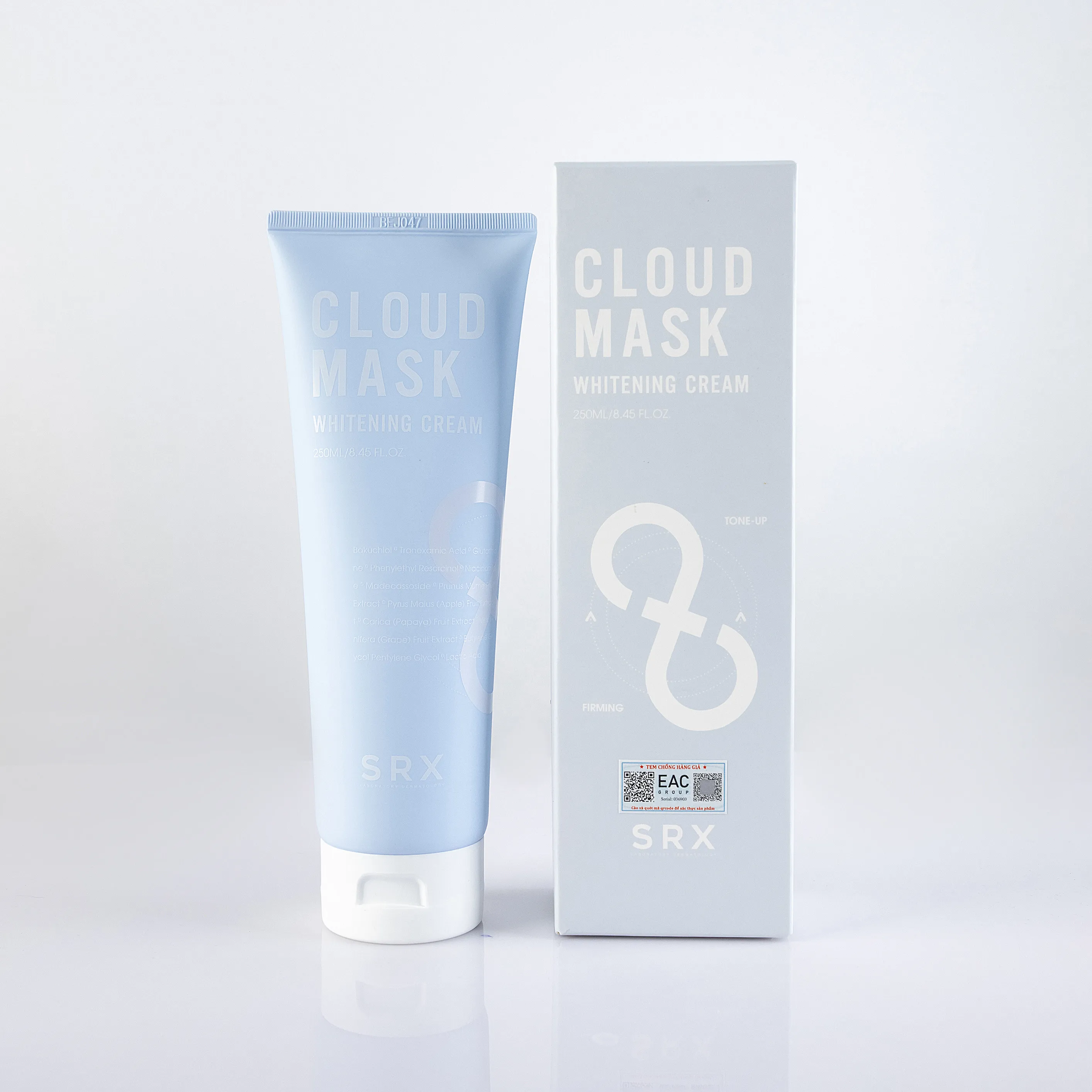 SRX Cloud Mask Body Cream 250ml