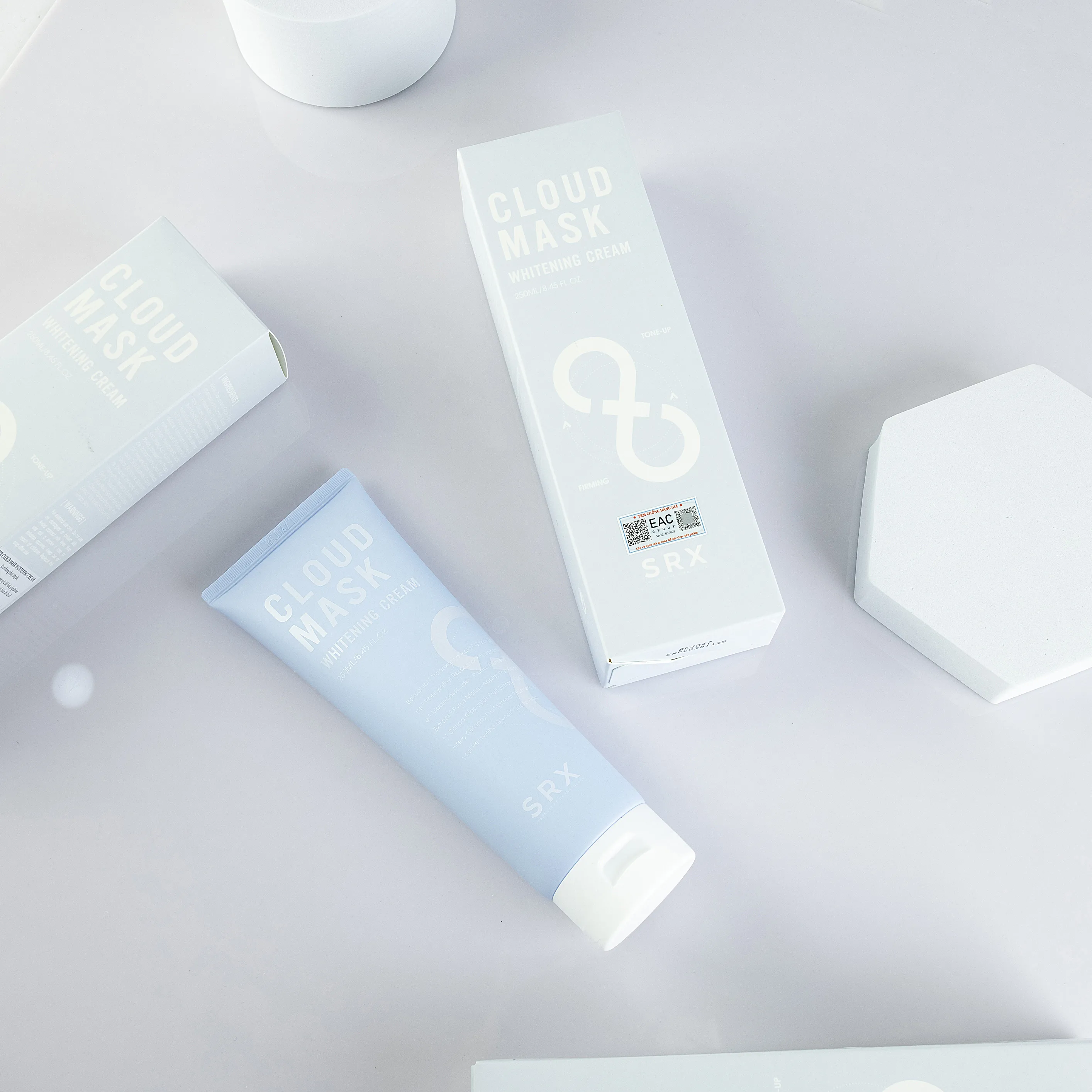 SRX Cloud Mask Body Cream 250ml thông tin chi tiết