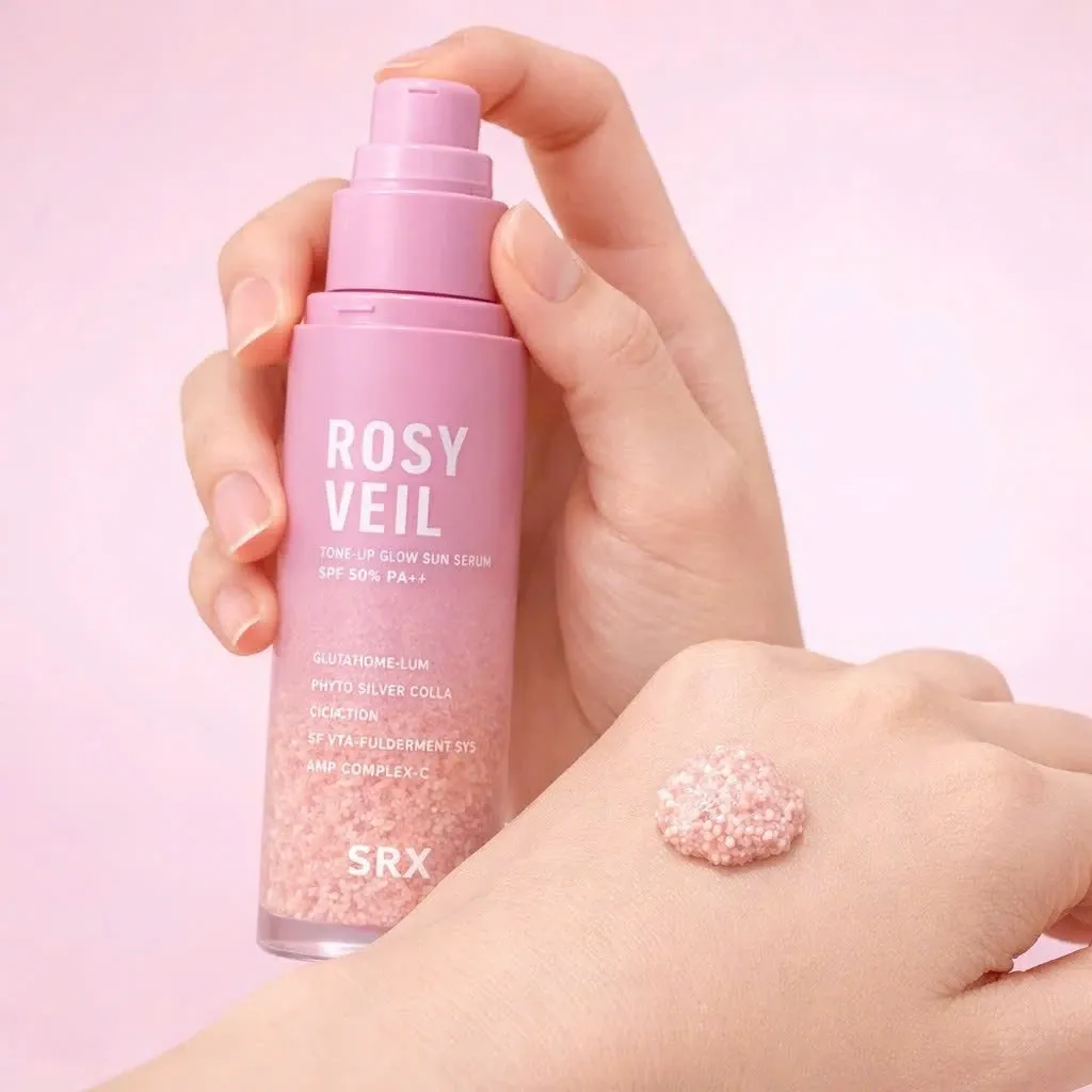 SRX Rosy Veil Tone Up Glow Sun SPF50 PA+++ 50ml
